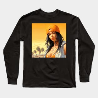 Tangerine Long Sleeve T-Shirt